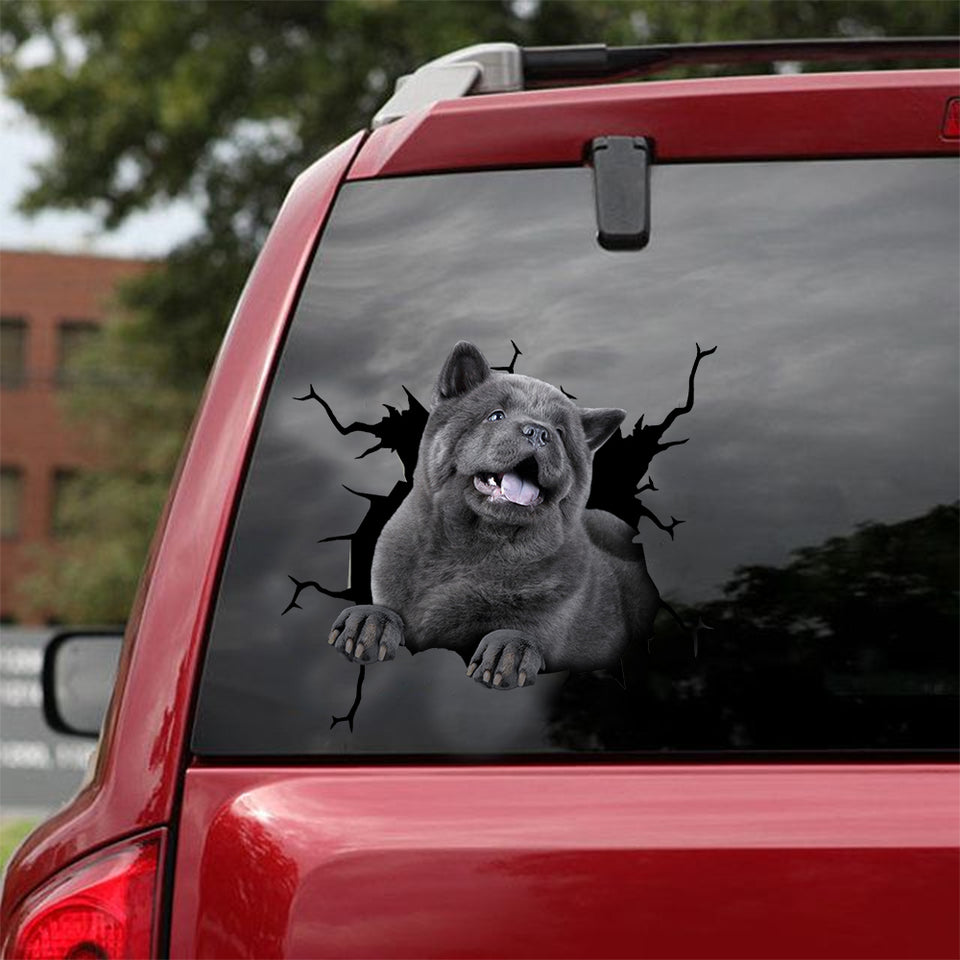 [dt0149-snf-tnt]-chow-chow-crack-car-sticker-dogs-lover
