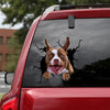 American Bulldog Crack Decal Window Wiper Funny Gifs Vehicle Decals Top Christmas Gifts 2020 - Dog Lovers die-cut waterproof vinyl sticker decal