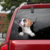 American Bulldog Crack Decals For Walls Funny Floor Stickers Top Christmas Gifts 2020 - Dog Lovers die-cut waterproof vinyl sticker decal