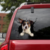 Rat Terrier Crack Sticker For Back Window Wiper Be Cute Vinyl Graphics Memorial Wind Chimes - Dog Lovers die-cut waterproof vinyl sticker decal