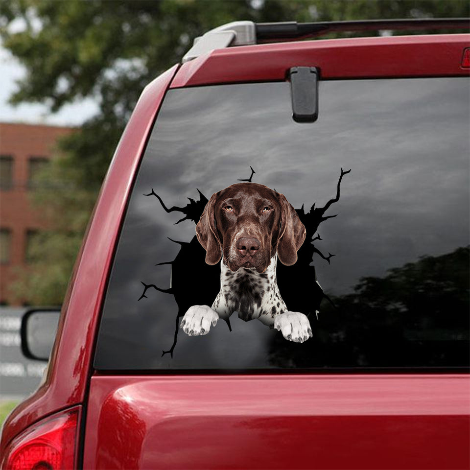 [dt0470-snf-tnt]-german-shorthaired-pointer-crack-car-sticker-dogs-lover