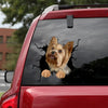 Yorkshire Crack Sticker Decals Lovable Custom Made Stickers 21st Birthday Gift Ideas - Dog Lovers die-cut waterproof vinyl sticker decal