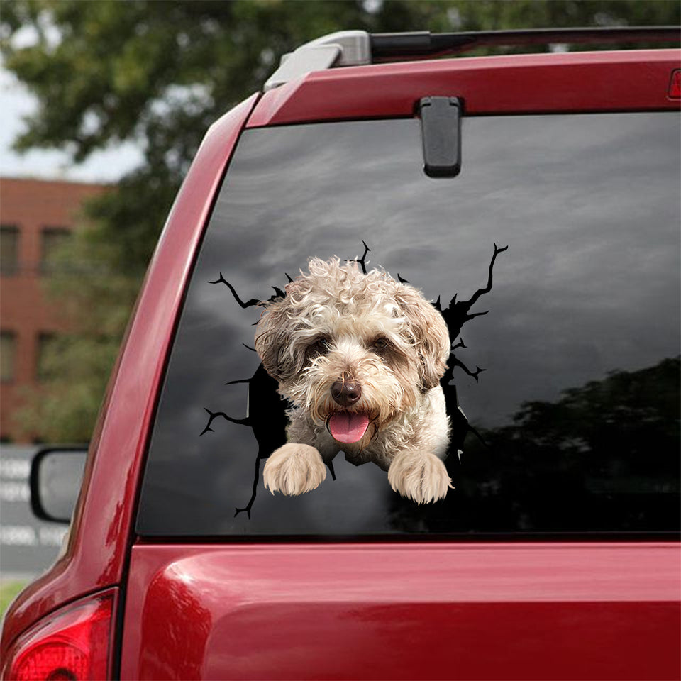 Schnoodle Crack Sticker Ideas Your Cute Car Sticker 40th Anniversary Gift - General die-cut waterproof vinyl sticker decal