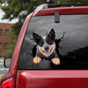 Australian Cattle Dog Crack Stickers For Scrapbooking Funny Vinyl Sticker Paper Mother's Day Gift Ideas - Dog Lovers die-cut waterproof vinyl sticker decal