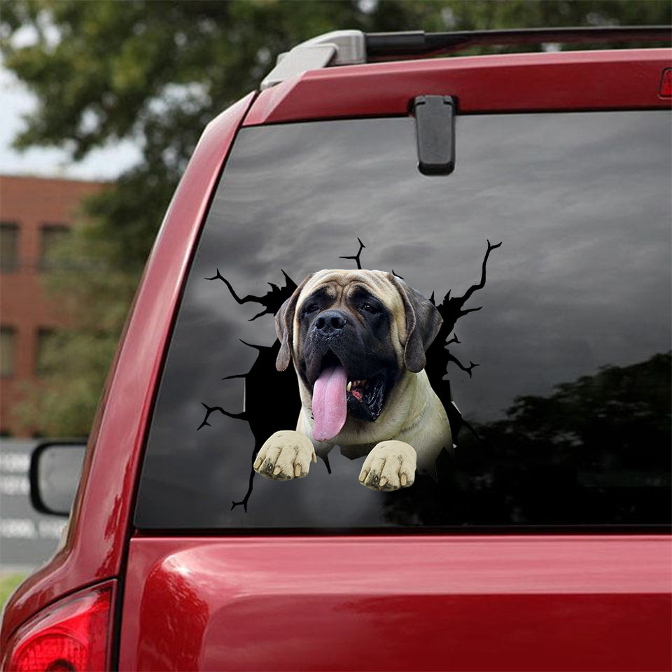 [dt0793-snf-tnt]-english-mastiff-crack-car-sticker-dog-lovers