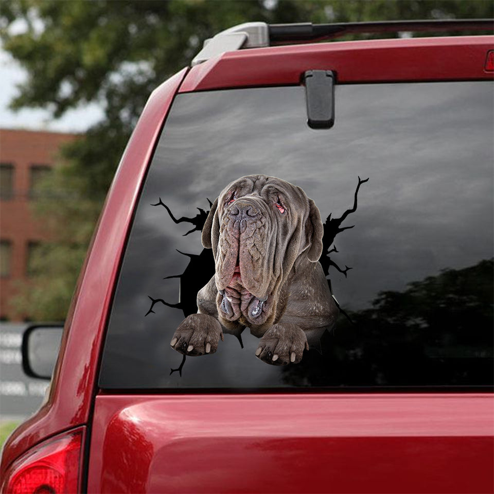 [dt0822-snf-tnt]-neapolitan-mastiff-crack-car-sticker-dog-lovers