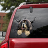 Tibetan Mastiff Crack Decal For Back Car Window Pretty Custom Wall Decal Presents For Dads - Dog Lovers die-cut waterproof vinyl sticker decal