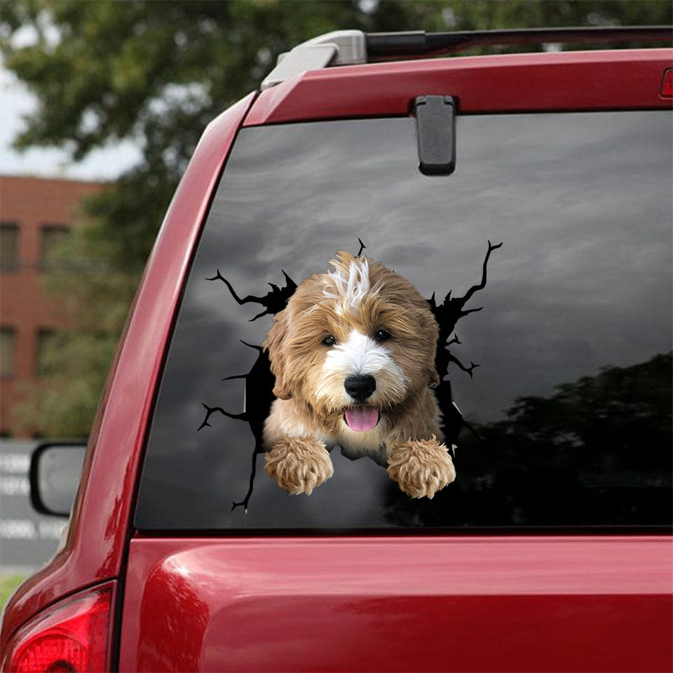 Bernedoodle Crack Head Decal Funny Gifs Window Decals For Business Best Subscription Boxes - General die-cut waterproof vinyl sticker decal
