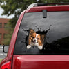 Papillon Crack Decal For Rear Window Wiper Cool Transparent Sticker Birthday Ideas For Boyfriend - Dog Lovers die-cut waterproof vinyl sticker decal