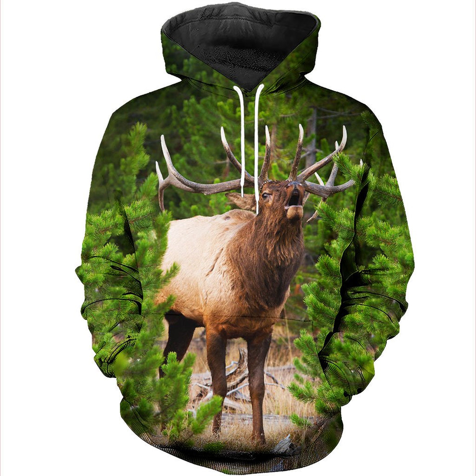 3D All Over Printed Elk Shirts And Shorts DT301002