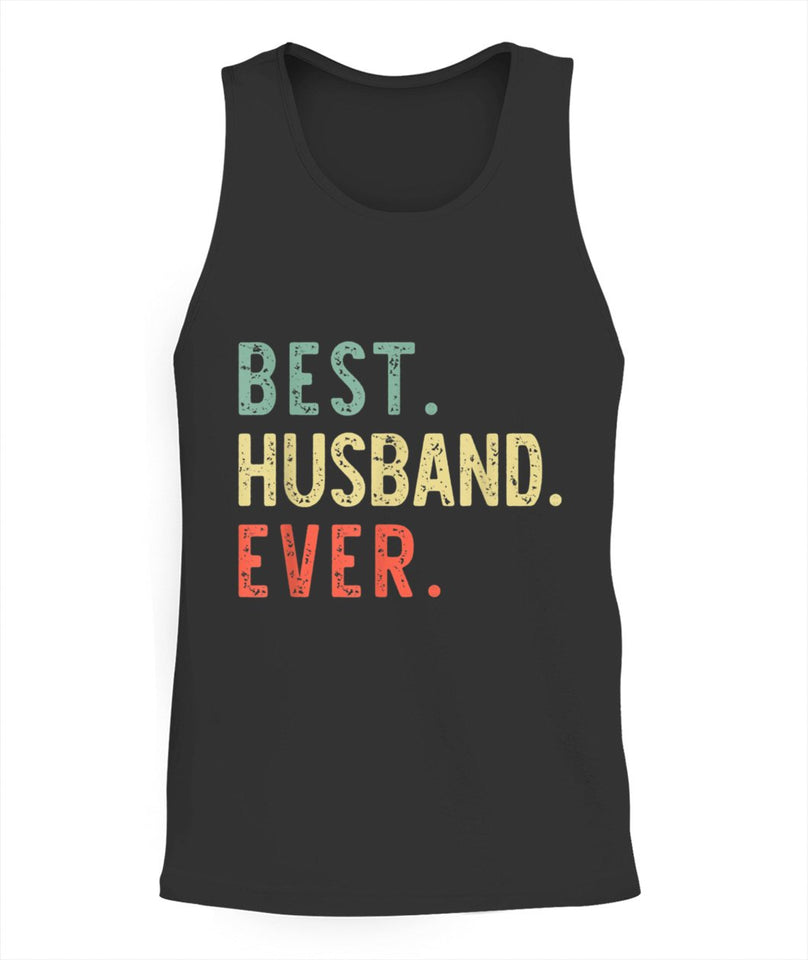Best Husband Ever Funny Cool Vintage Gift Christmas Tee Shirt