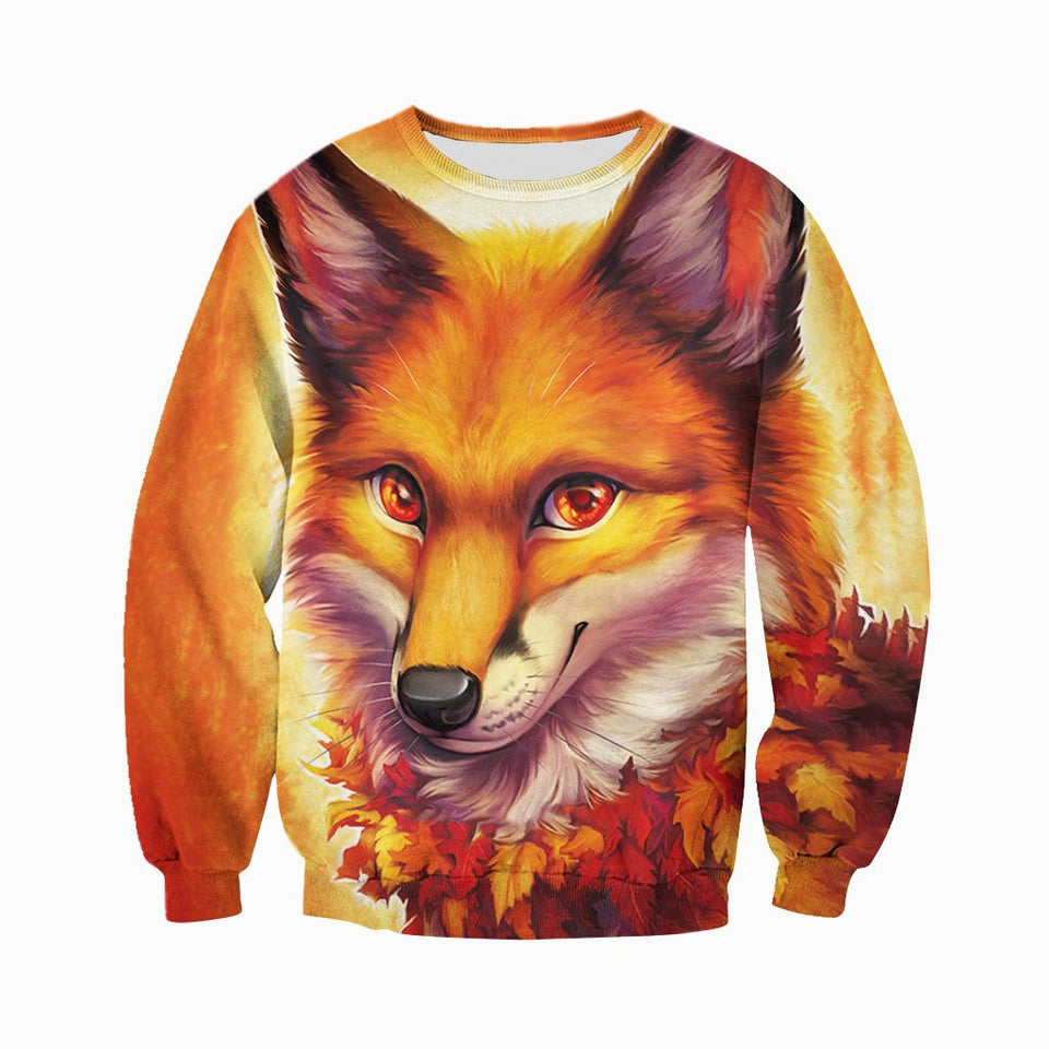 3D All Over Printed Fox Shirts And Shorts DT25071905