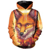 3D All Over Printed Fox Shirts And Shorts DT25071905