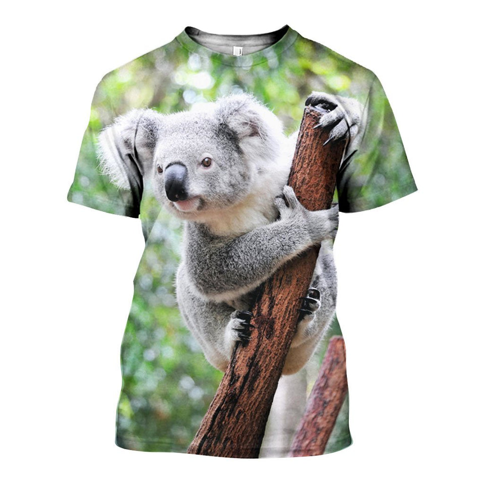 3D All Over Printed Koala Shirts And Shorts DT08081906