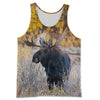 3D All Over Printed Moose Shirts And Shorts MQ231103