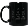 Multiple Musical Notes Unicode Character Mug