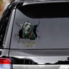 Tell Your Dogs I Said Hi - Black Labrado Vinyls Car Decals
