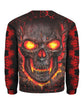 Skull Fire 3D Full Over Print