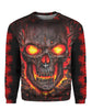 Skull Fire 3D Full Over Print