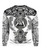 Viking Tattoo Version 3.0 3D Full Over Print Ht1109