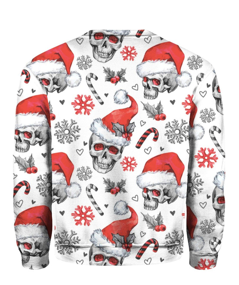 Skull Christmas 3D Full Over Print