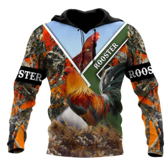 Premium Love Rooster All Over Printed Unisex 39