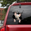 The Sphynx Crack Decal For Rear Window Wiper Fun Vinyl Stickers For Cars Sympathy Gifts - Cat Lovers die-cut waterproof vinyl sticker decal