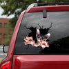 The Sphynx Crack Sticker Box Nice Custom Sticker Maker Gift Ideas For Women - Cat Lovers die-cut waterproof vinyl sticker decal