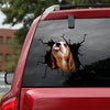 [ha0086-snf-tpa]-beagle-crack-car-sticker-dogs-lover