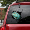 Iguana Crack Sticker Sheets Happy Number Stickers Gift Ideas For Men - Wildlife & Nature die-cut waterproof vinyl sticker decal