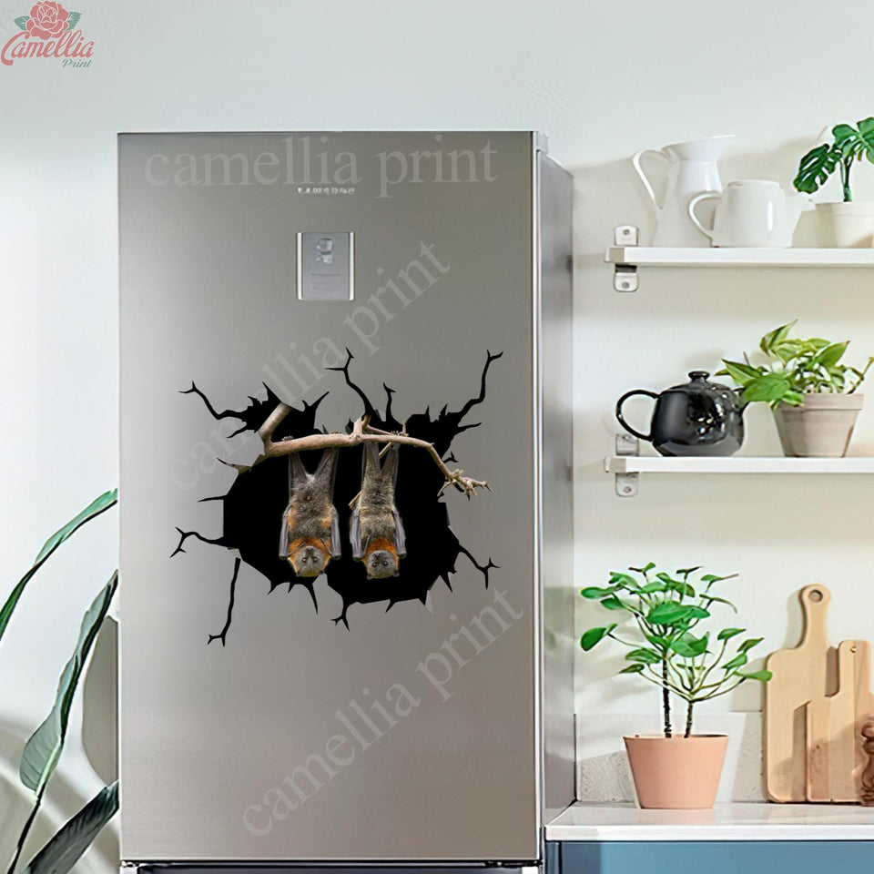 Bat Decals For Walls Humor Custom Car Stickers Gift