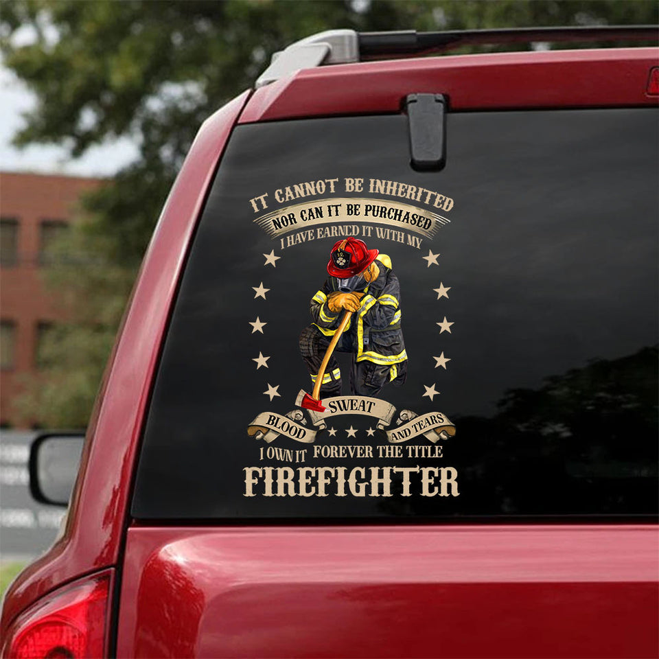 Firefighter Decal For Boat Lovable Vinyl Stickers For Cars Best Gifts For Men 2020 - General die-cut waterproof vinyl sticker decal