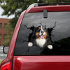 Bernese Mountain Crack Sticker Chart Funny Quotes Stickers Para Carros Christmas Gifts For Teens - Dog Lovers die-cut waterproof vinyl sticker decal