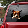 Basenji Crack Sticker For Back Window Wiper Humor Floor Stickers Best Christmas Gifts 2021 - General die-cut waterproof vinyl sticker decal
