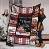 Pig Merry Christmas Blanket