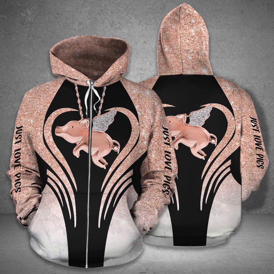 Just Love Pigs Combo Hoodie & Legging