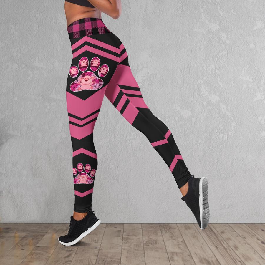 Distracted By Pigs And Dogs Hoodie & Legging