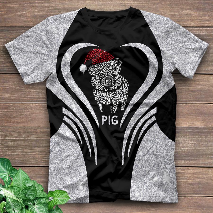 Twinkle Pig Santa Hoodie & Legging