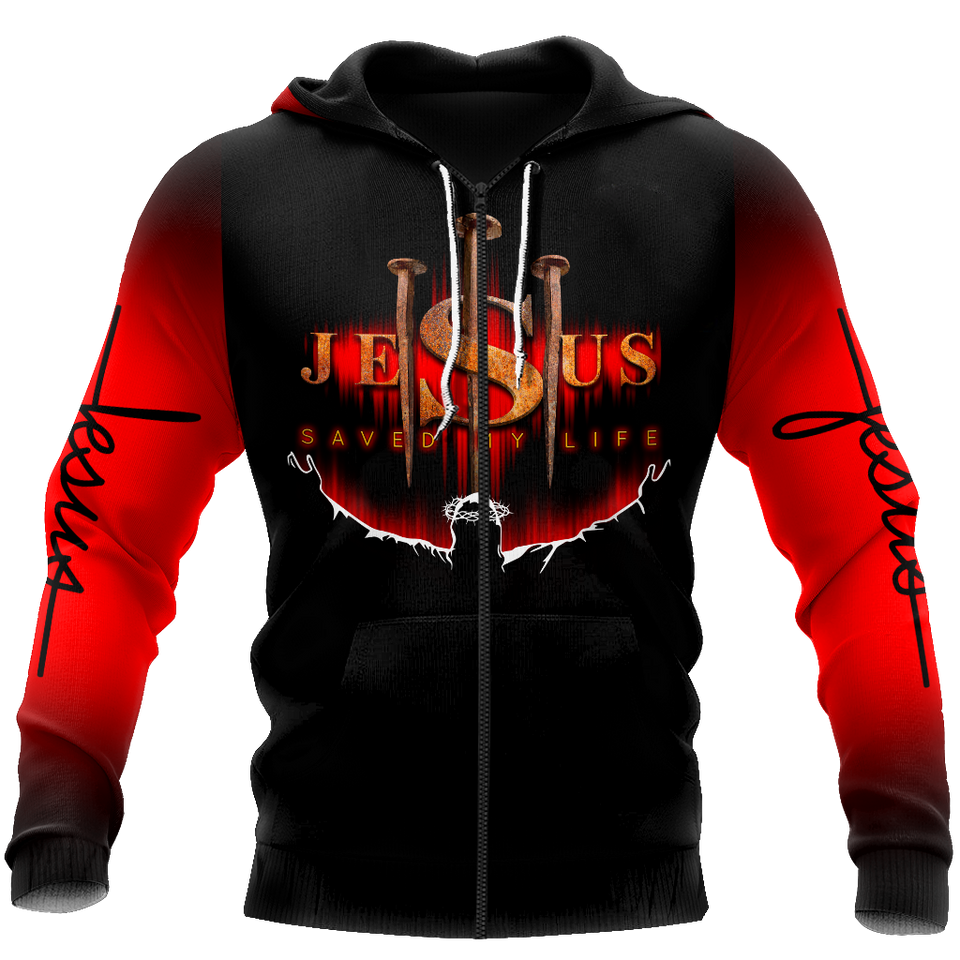 Jesus Save My Life 3D All Over Printed Shirts For Men and Women Pi12062002