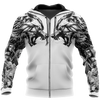 Tattoo Wolf Hoodie T Shirt For Men and Women HAC300502-NM