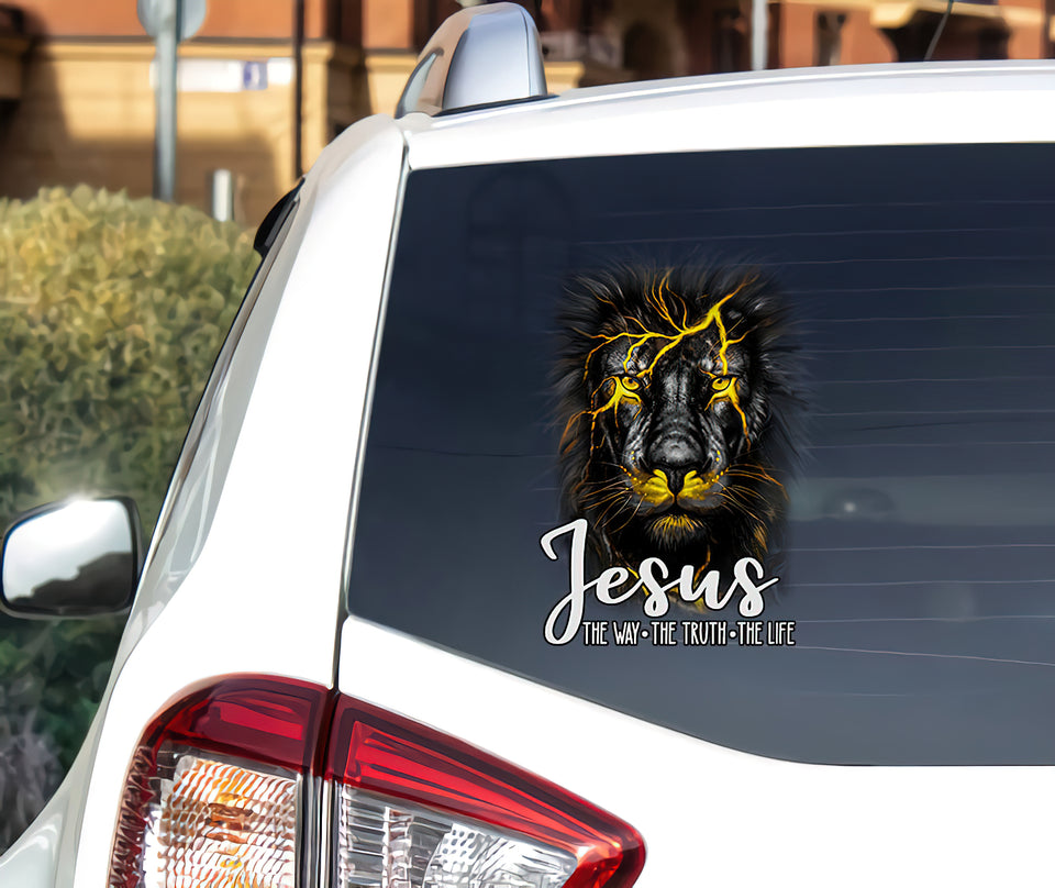 Jesus Car Decals Jesus Sticker Gift for Window Sticker