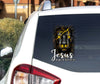 Jesus Car Decals Jesus Sticker Gift for Window Sticker