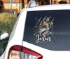 Jesus Car Decals Jesus Sticker Gift for Window Sticker