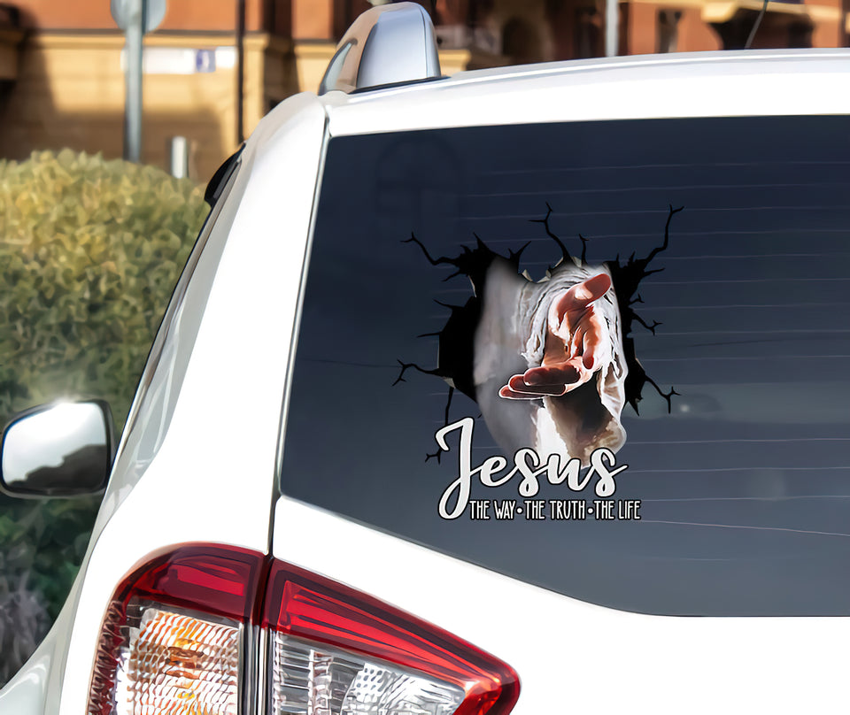 Jesus Car Decals Jesus Sticker Gift for Window Sticker
