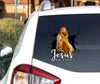 Jesus Car Decals Jesus Sticker Gift for Window Sticker