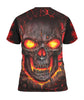 Skull Fire 3D Full Over Print