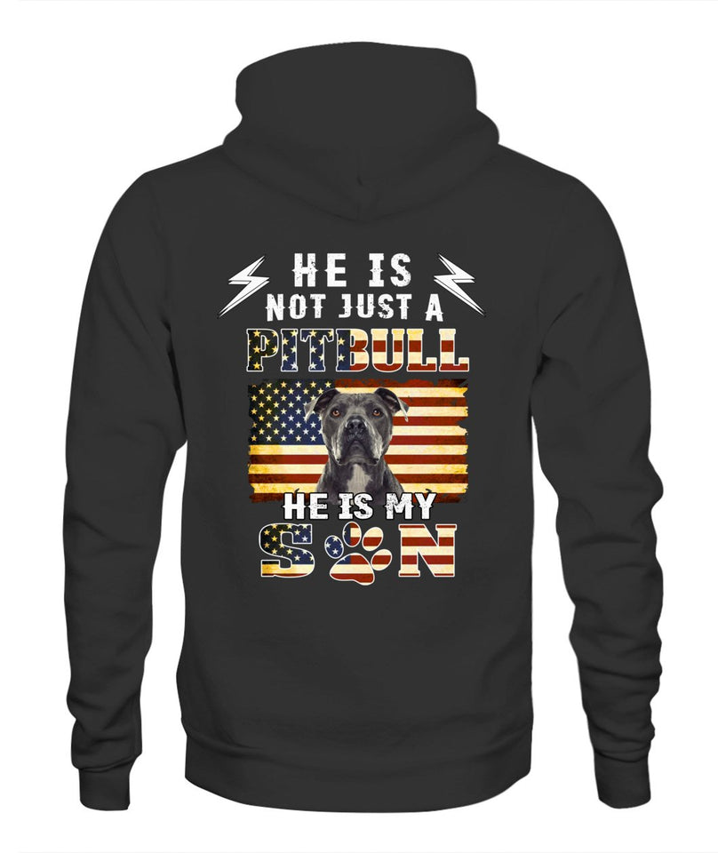 He is Not Just a Pitbull He is My Son 2D T-shirt K1162