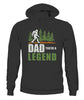 Dad You're a Legend Bigfoot T Shirt K1359
