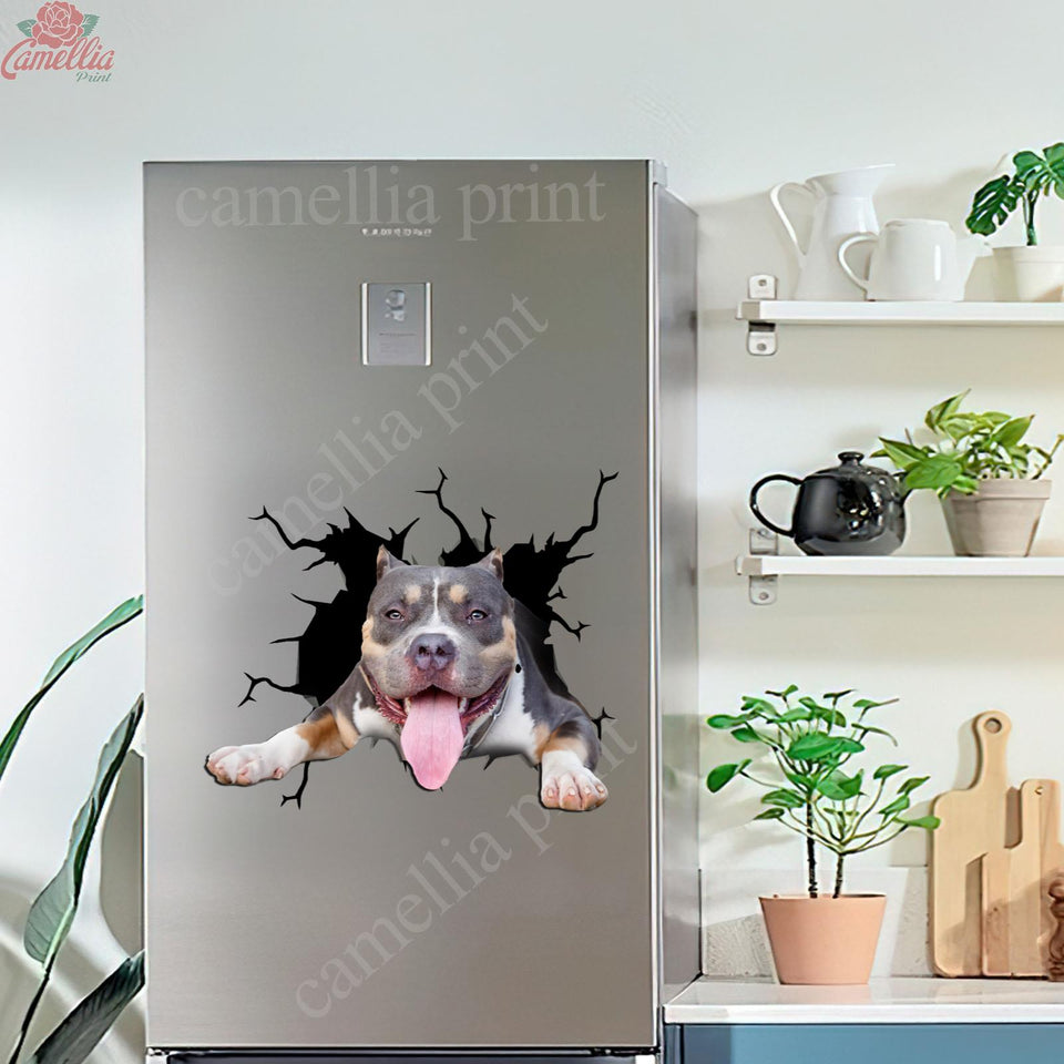 Pitbull Crack Sticker Decals A Cute Sunflower Decal 6 Year Anniversary Gift