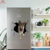 German Shepherd Crack Bone Sticker Funny Memes Custom Sticker Labels 7 Year Anniversary Gift - Dog Lovers Sticker view #7